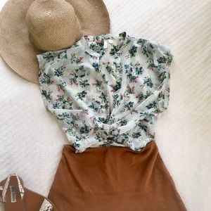 Frenchi Floral Top